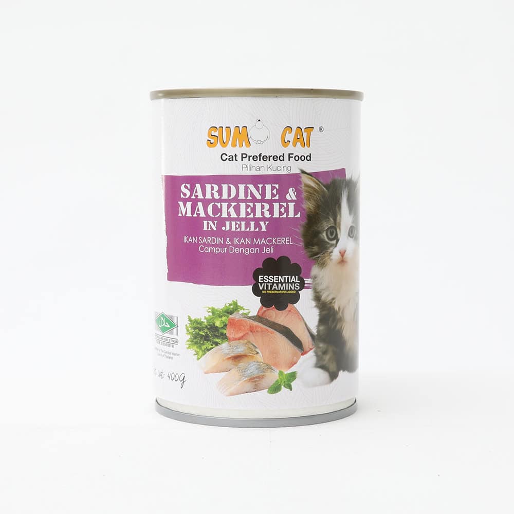 Sumo Cat Jelly Series Wet Cat Food 400G x 24 with Fish