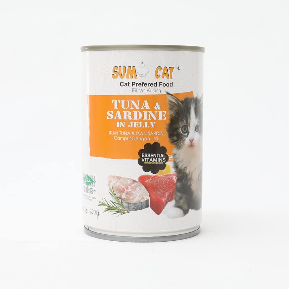 Sumo Cat Jelly Series Wet Cat Food 400G x 24 with Fish