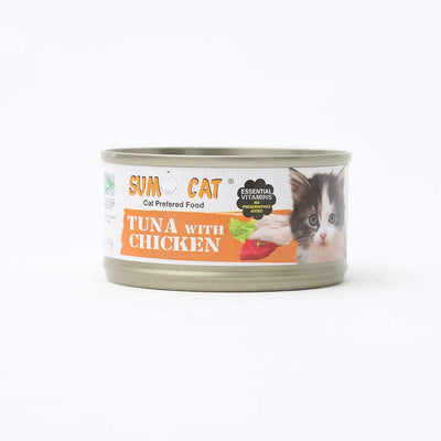 Sumo Cat Premium Tuna Series Wet Cat Food 80G x 24