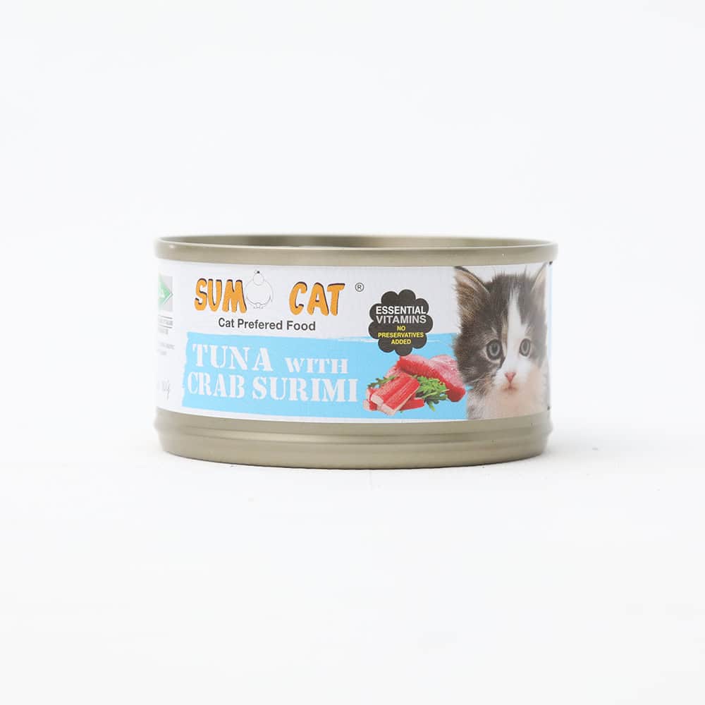 Sumo Cat Premium Tuna Series Wet Cat Food 80G x 24