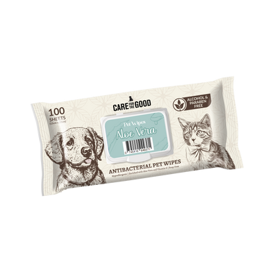 Care For The Good Antibacterial Pet Wipes