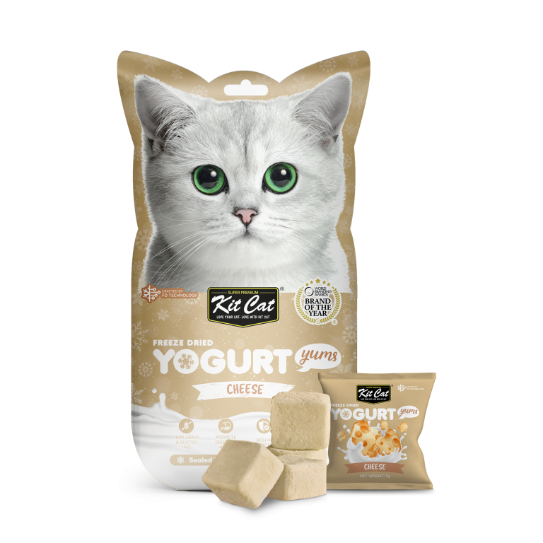 Kit Cat Yogurt Yums Freeze Dried Cat Treats 10g