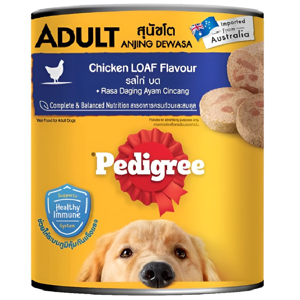 Pedigree Can Dog Wet Food 400g & 700g