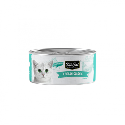 Kit Cat Chicken Deboned Toppers Grain-Free Cat Food 80g x 24pcs