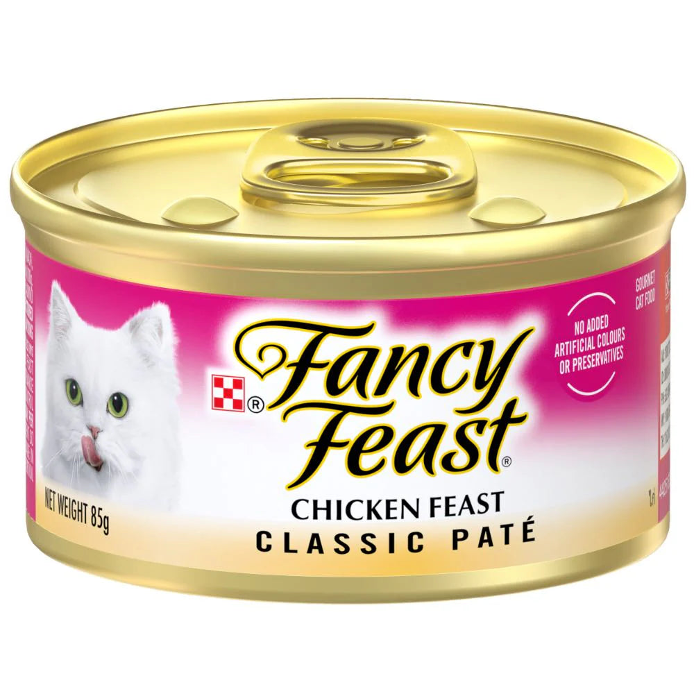 Fancy Feast Classic Pate Canned Cat Wet Food 85g x 24pcs