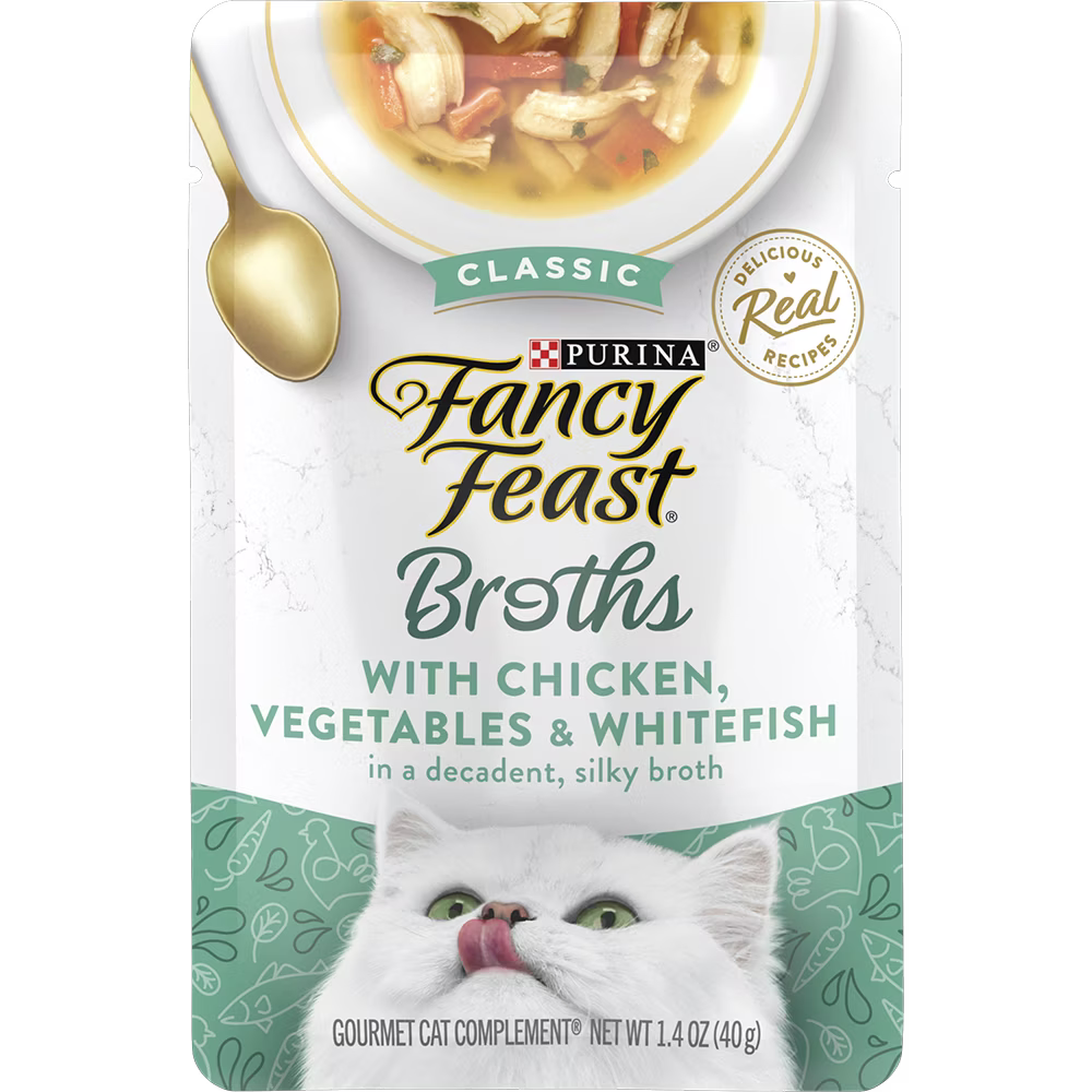 Fancy Feast Broths Pouch Cat Wet Food 40g