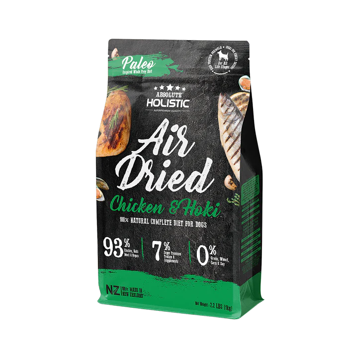 Absolute Holistic Air-Dried Dog Food 1kg