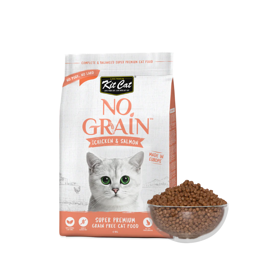 Kit Cat No Grain Dry Cat Food 5kg