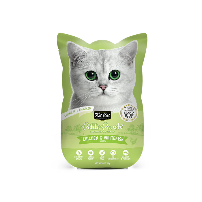 Kit Cat Petite Pouch Complete & Balanced Cat Wet Food 70g