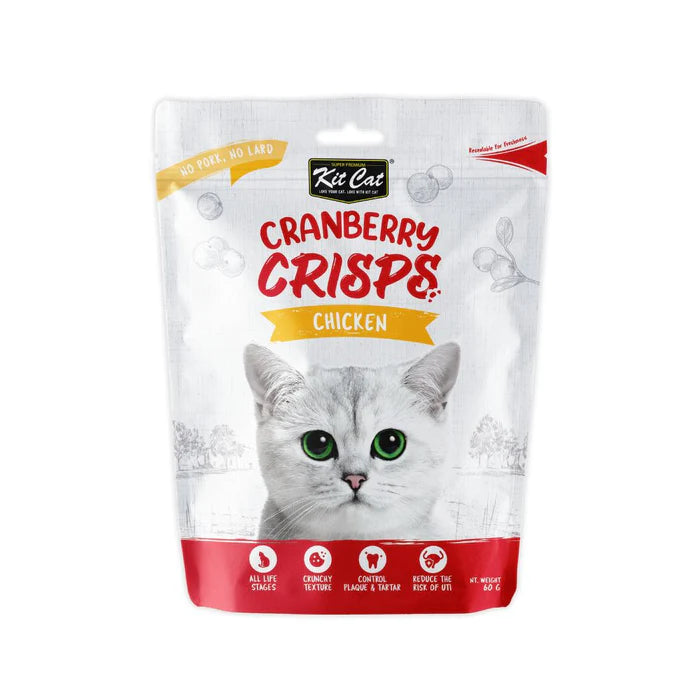 Kit Cat Cranberry Crisps Cat Treats 60g