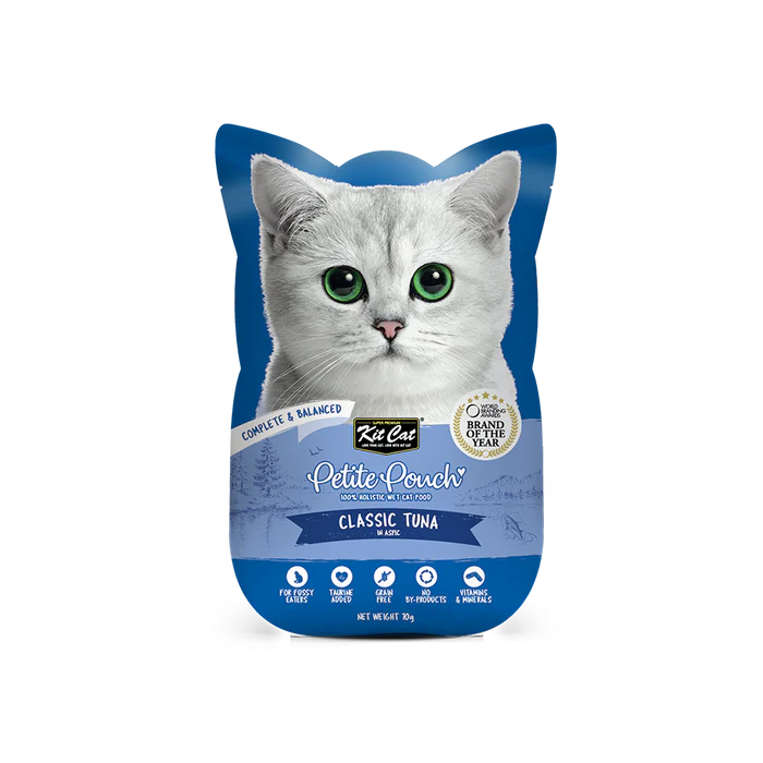 Kit Cat Petite Pouch Complete & Balanced Cat Wet Food 70g