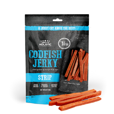 Absolute Holistic Codfish Jerky Dog Treats 100g