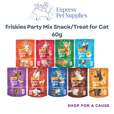 Friskies Party Mix Snack/Treat for Cat 60g
