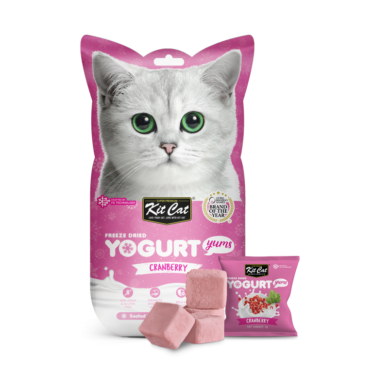Kit Cat Yogurt Yums Freeze Dried Cat Treats 10g