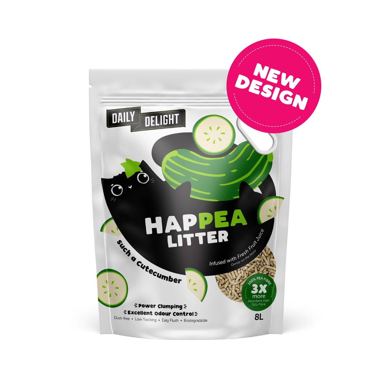 Daily Delight HAPPEA Cat Litter 8L