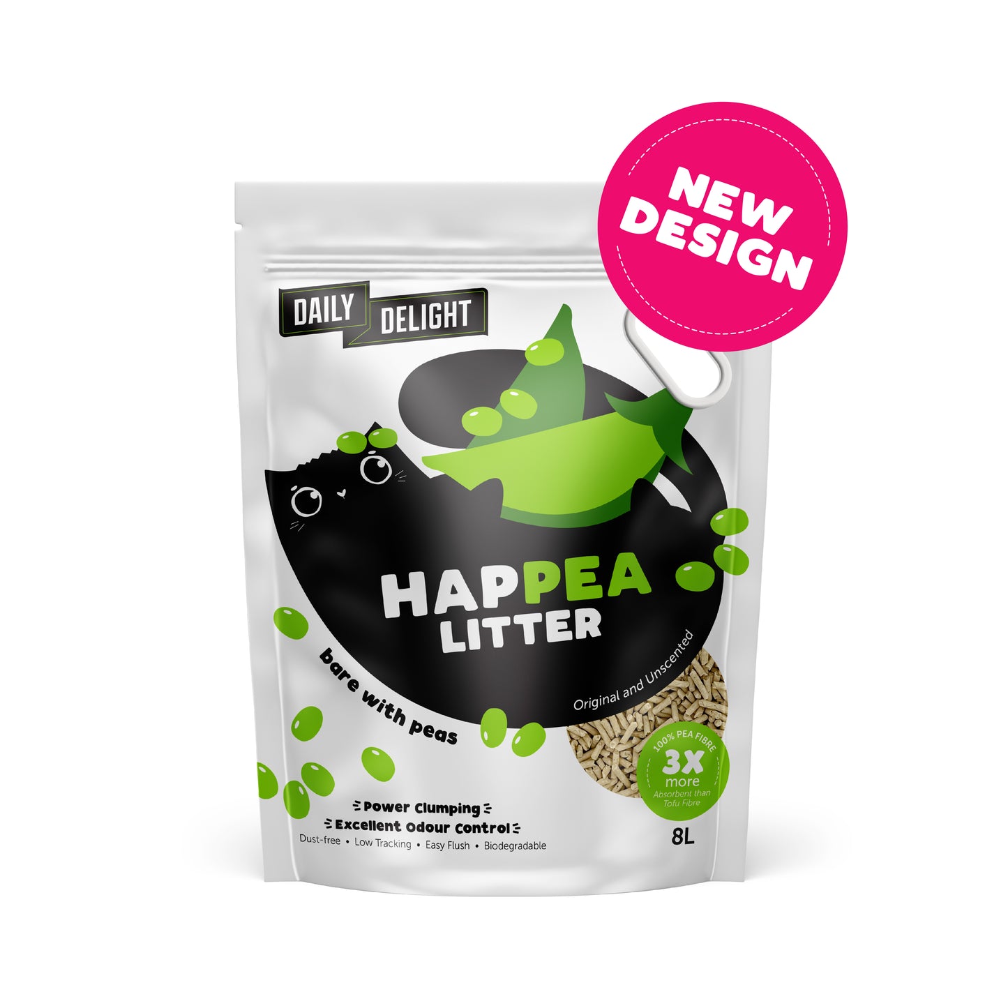 Daily Delight HAPPEA Cat Litter 8L