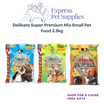 Delikate Super Premium Mix Small Pet Food 2.3kg