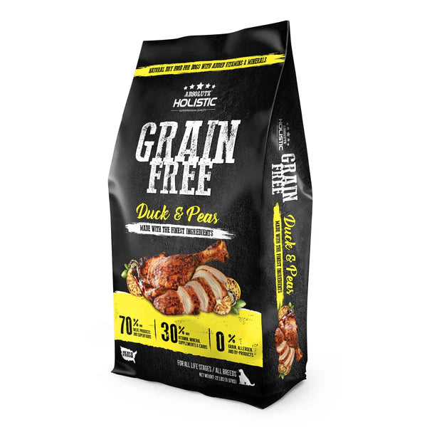 Absolute Holistic Grain-Free Dog Dry Food 22lb