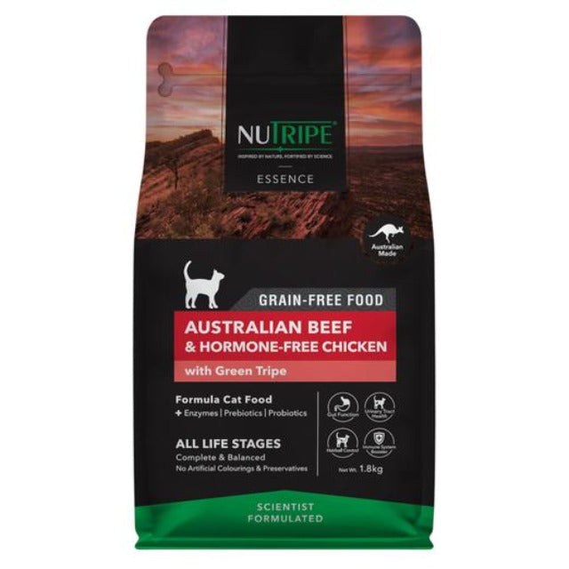 Nutripe Essence Australian Australian Grain Free Dry Cat Food (200g & 1.8kg)
