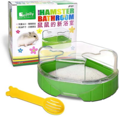 Jolly Green Hamster Bathroom (Green)
