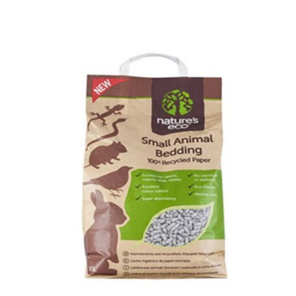 Nature's Eco Recycled Paper Small Animal Bedding (10L , 30L)