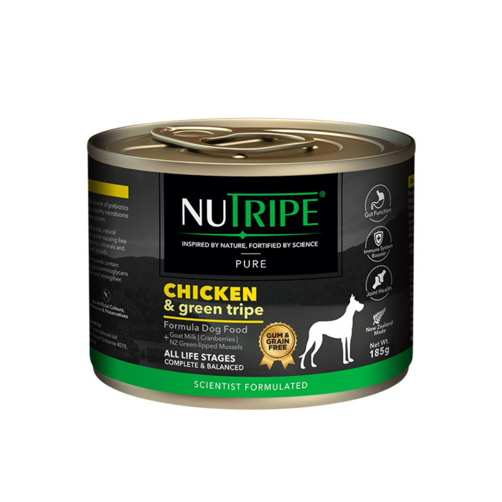 Nutripe Essence Wet Dog Food -Gum Free "Pure"Line (185g & 390g)