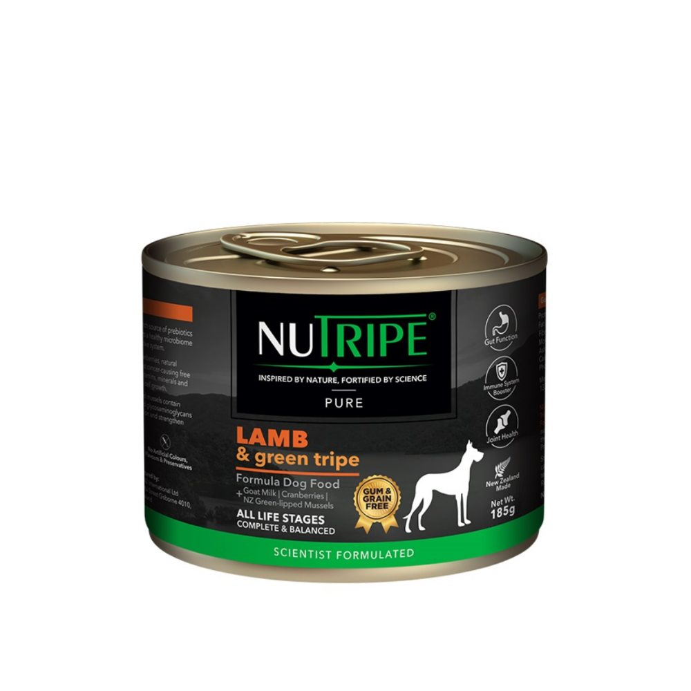 Nutripe Essence Wet Dog Food -Gum Free "Pure"Line (185g & 390g)