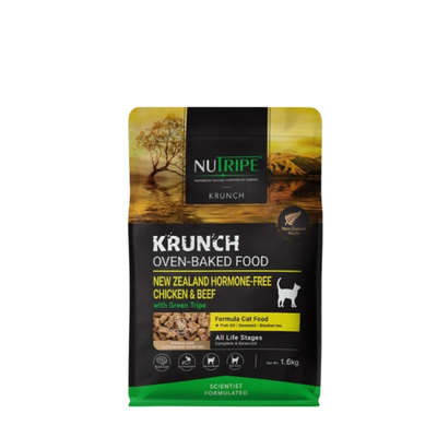 Nutripe Krunch Oven-Baked NZ Dog Dry Food (1.6kg & 5.5kg)