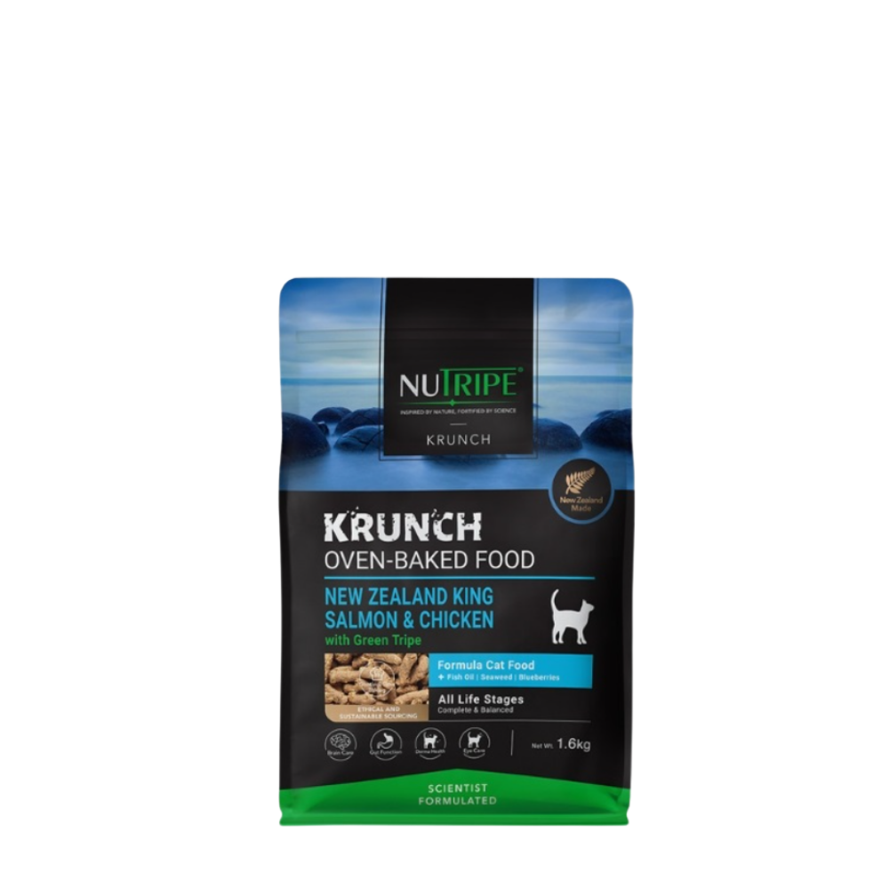 Nutripe Krunch Oven-Baked NZ Dog Dry Food (1.6kg & 5.5kg)
