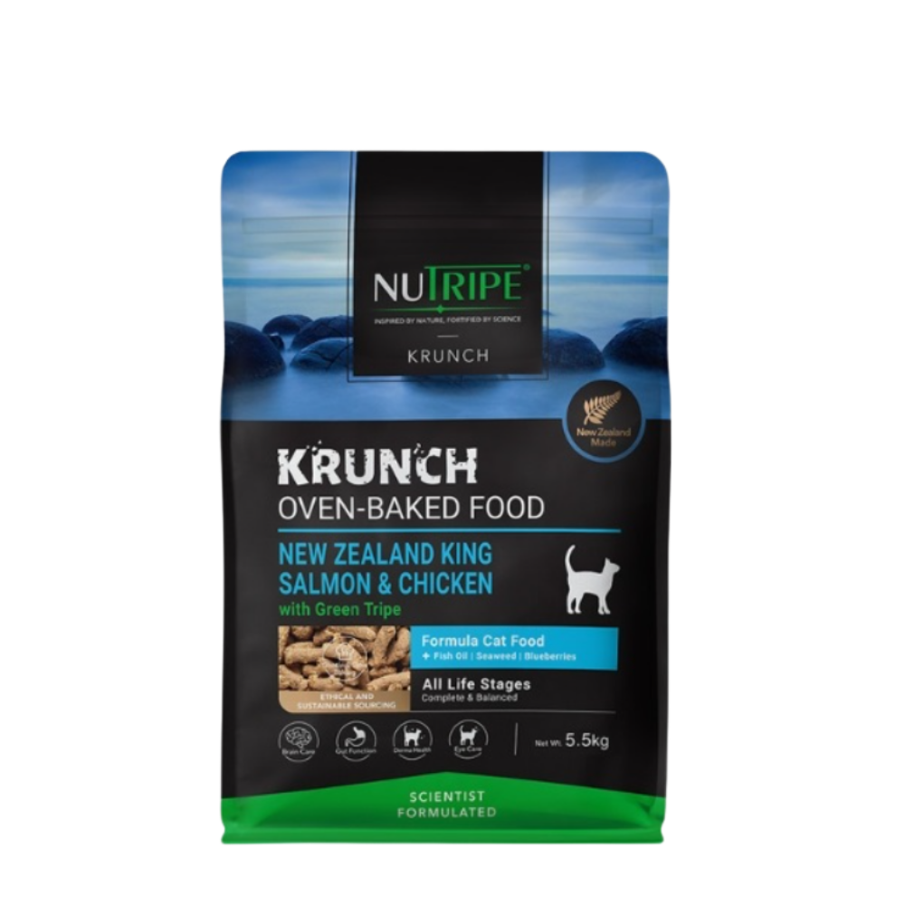Nutripe Krunch Oven-Baked NZ Dog Dry Food (1.6kg & 5.5kg)