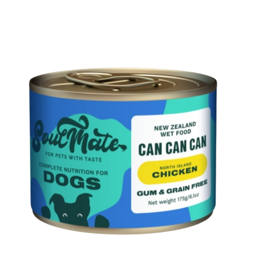 SoulMate Can Can Can Dog Wet Food - 175g