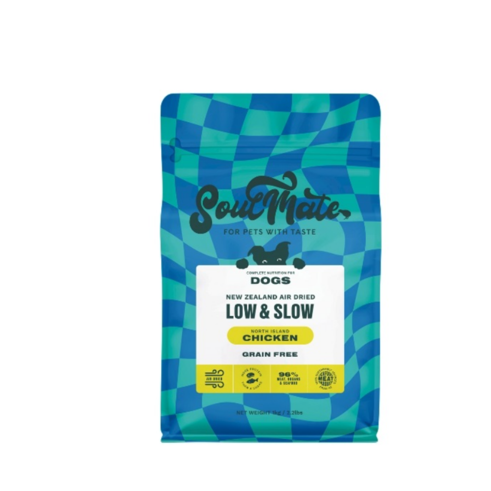 SoulMate Low & Slow South Pacific Air Dried Dog Food-(500g/1kg)