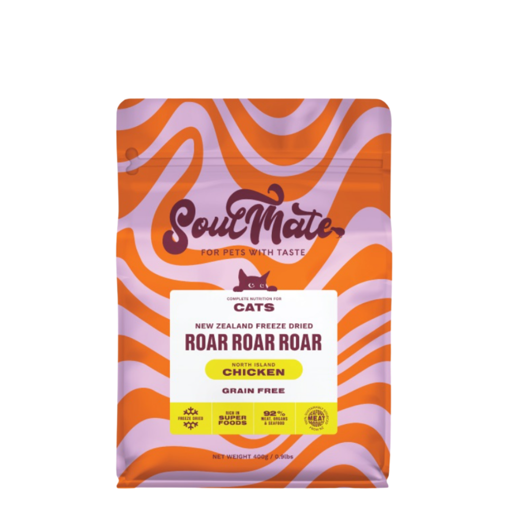 SoulMate Roar Roar Roar Freeze Dried Cat Food (400g&900g)