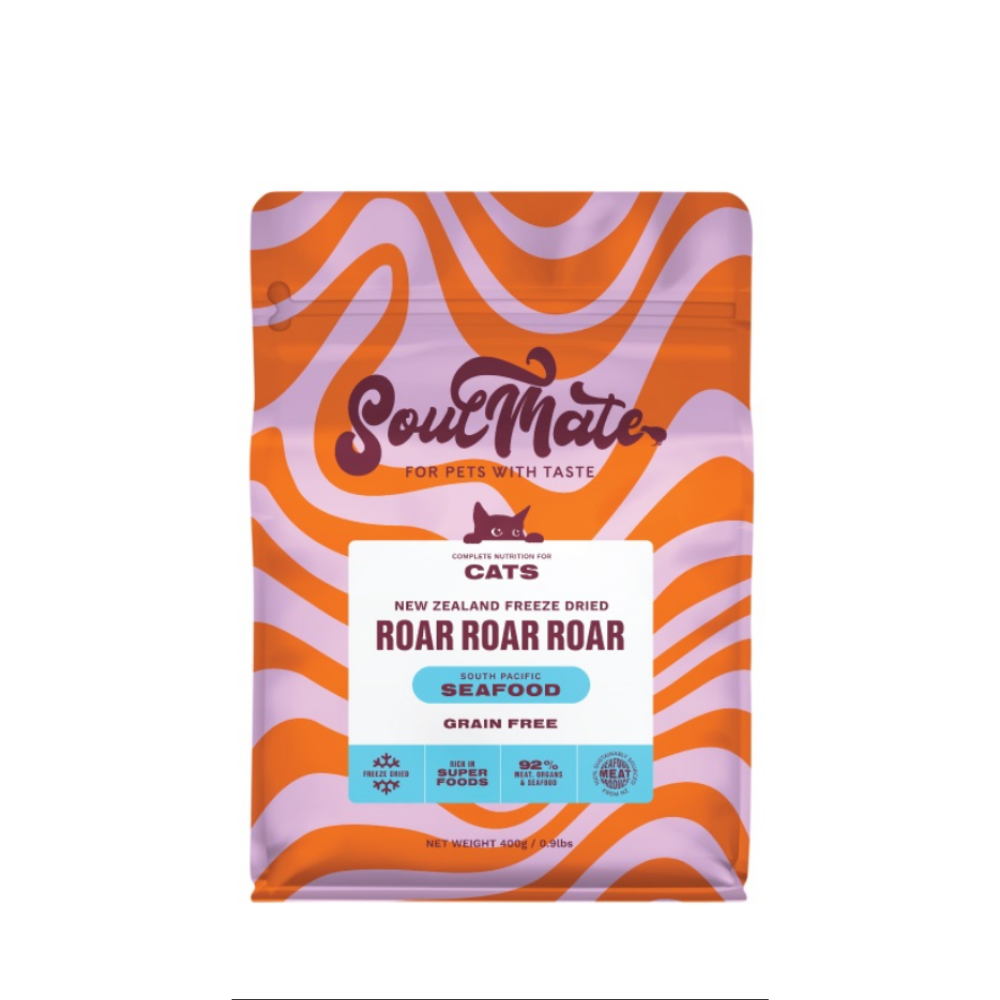 SoulMate Roar Roar Roar Freeze Dried Cat Food (400g&900g)