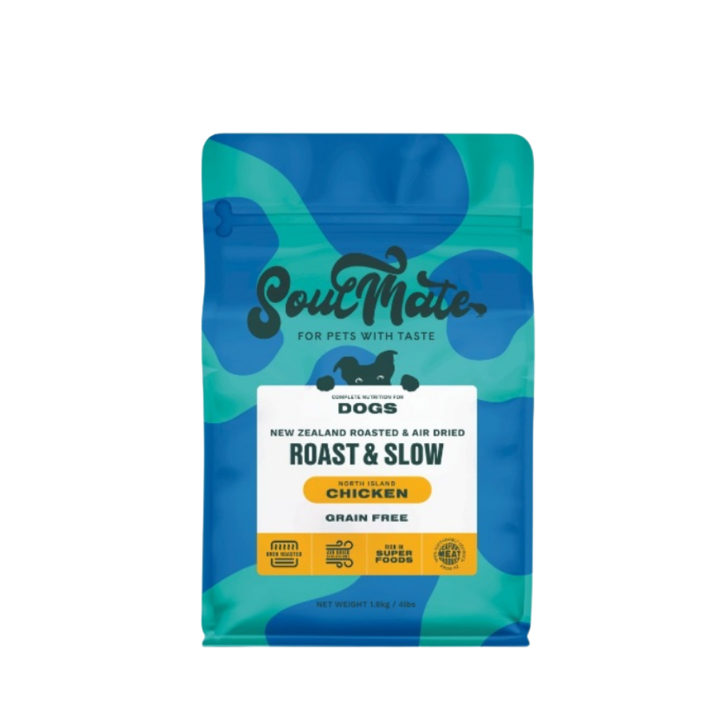 SoulMate Roast & Slow High Country Baked and Air Dried Dog Food - (1.8kg/8kg)