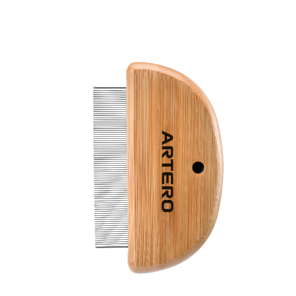 ARTERO Comb -Bamboo Handle for Pet Grooming
