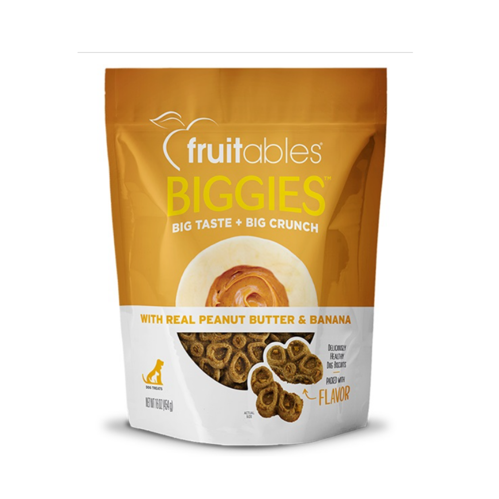 Fruitables Biggies - Dog Treat- 16oz