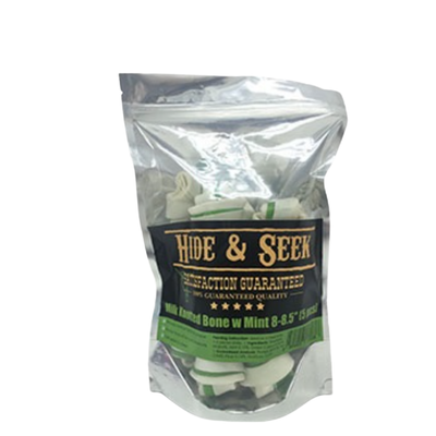 Hide & Seek Knotted Bone (w/ Mint & w/Milk)- Dog Chew Treat