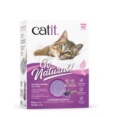 Catit Go Natural Pea Husk Clumping Cat Litter 7L