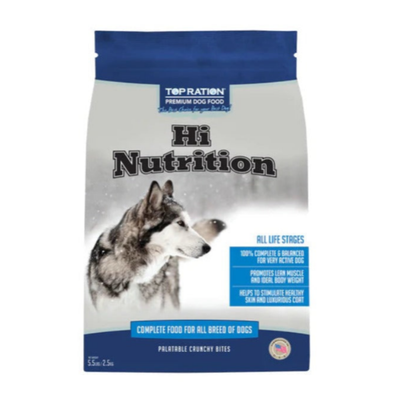 Top Ration Premium All Life Stages Dry Dog Food (2.kg & 7kg)