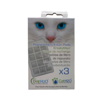 Cat H2O Replacement Filter Pads