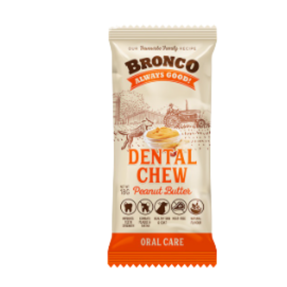 Bronco Dental Chew for Dog 18g