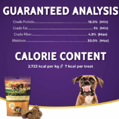 Zignature Kangaroo Formula Soft Moist Dog Treats 113g