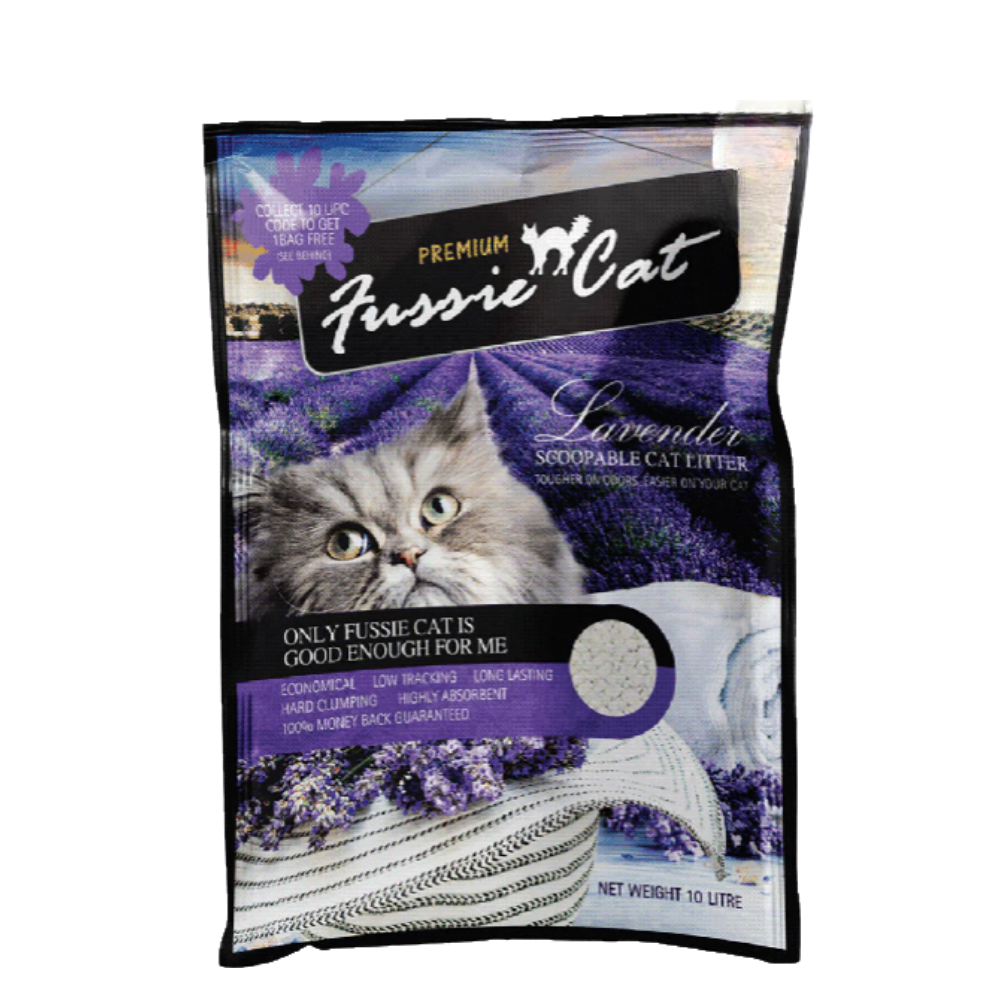 Fussie Cat Bentonite Cat Litter 10L