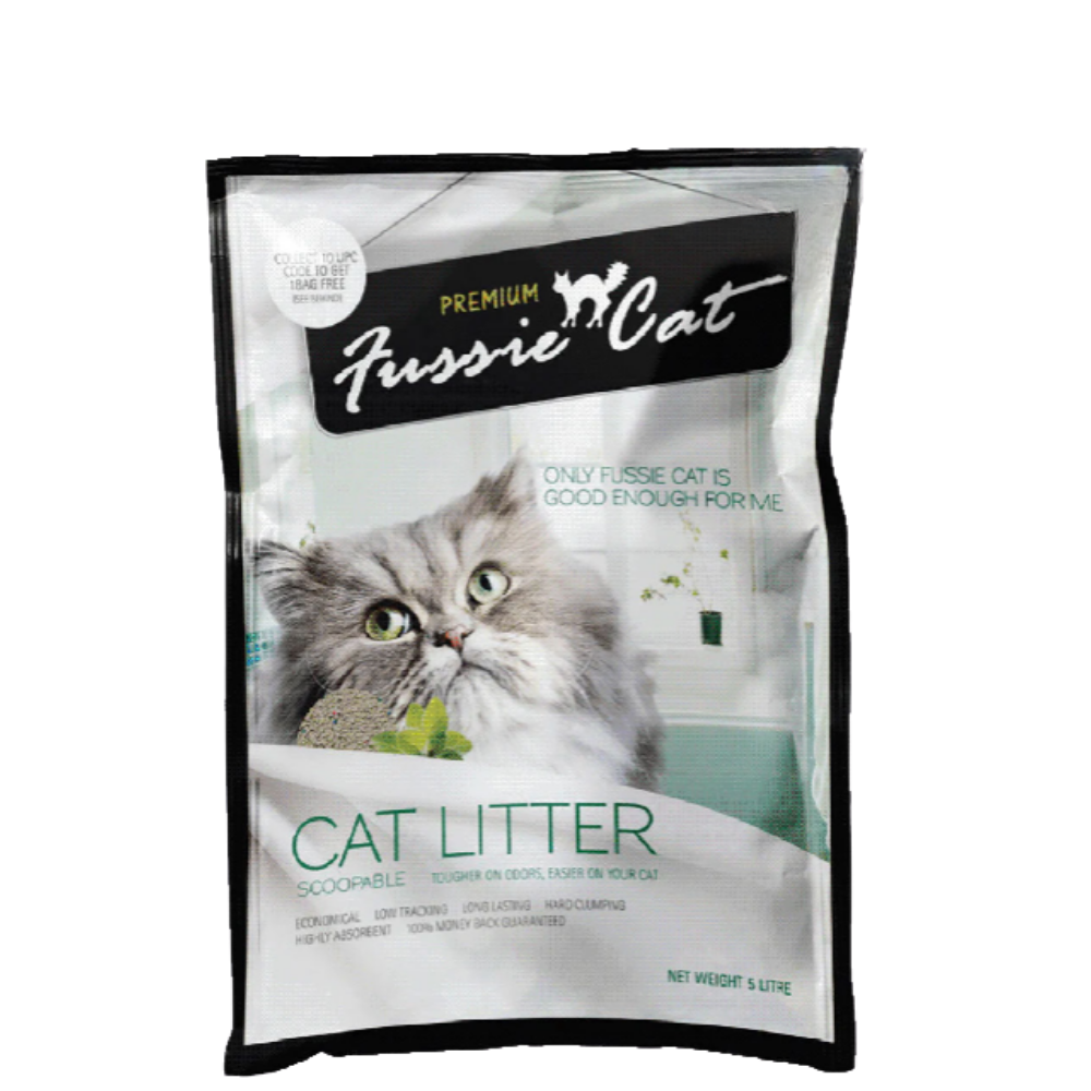 Fussie Cat Bentonite Cat Litter 10L