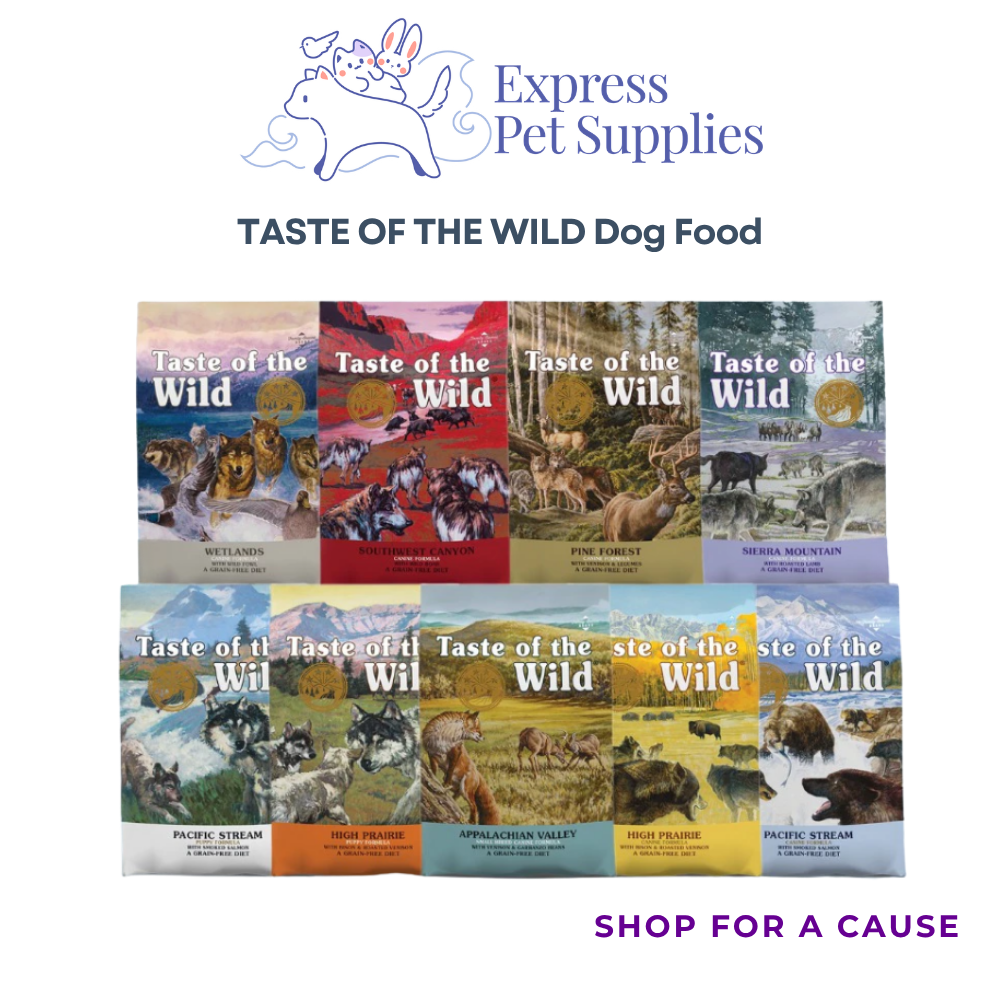 Taste of the Wild CANINE Dog/Puppy Dry Food 2kg/12kg | Assorted Flavors