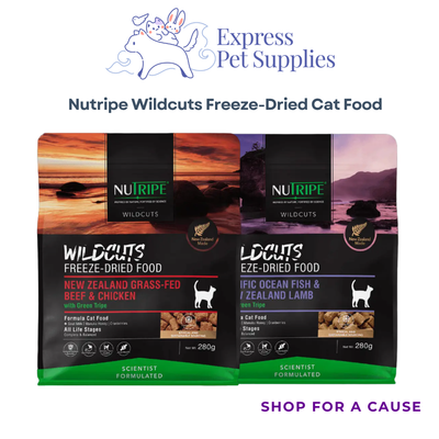 NUTRIPE WILDCUTS | Freeze-Dried with Green Tripe Formula Cat Dry Food 280g