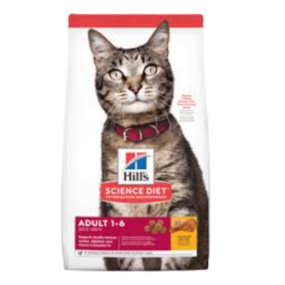 Hill’s Science Diet Adult Dry Cat Food (1–6 years)
