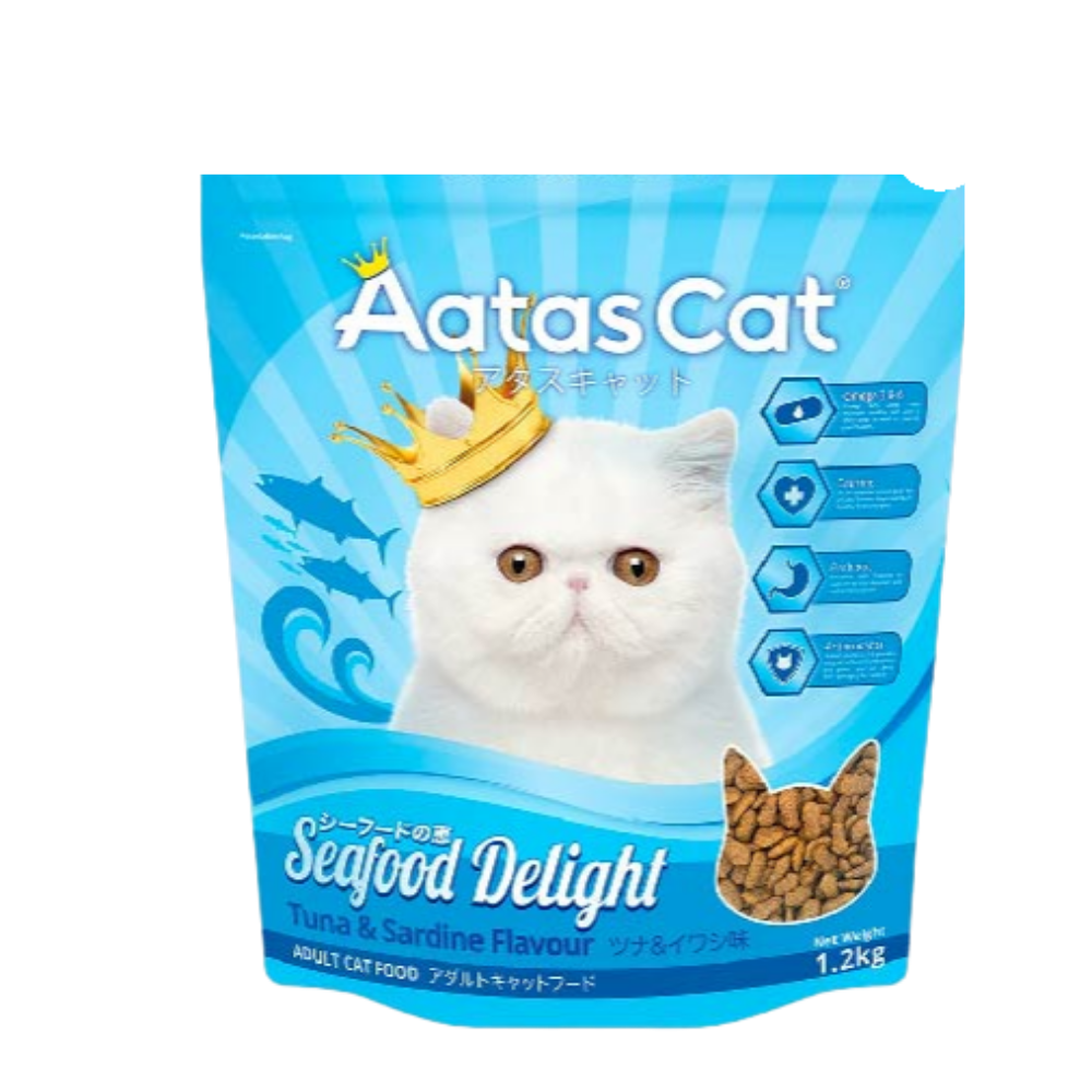 AATAS CAT Country Delight Cat Dry Food 1.2kg & 7kg | Assorted Flavors
