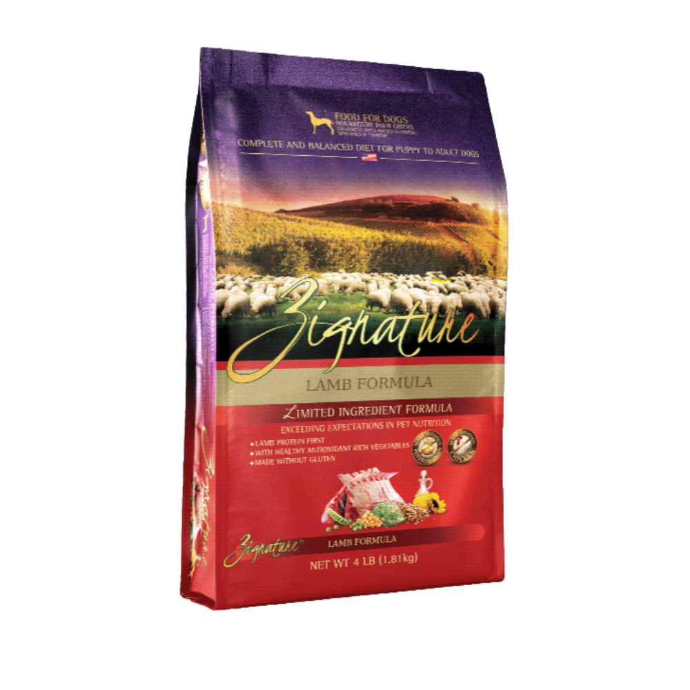 Zignature Formula Dog Dry Food 12.5lbs/25lbs
